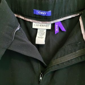 Catherine's black trouser Curvy 26wp